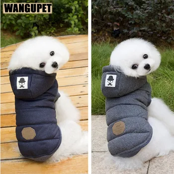 Naujausia Super Aukštos Kokybės Naminių Šunų apranga Žiemą Šuo Paltai Ir Striukės Medvilnės Drabužius Šuniukas Šuo Čihuahua Medvilnės Kačių Kailis 0