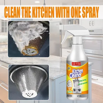 Virtuvės Nuriebintojas Putų Cleaner Spray Galingas Tepalo Dėmių Valiklis Orkaitė Daugiafunkcinė Putų Cleaner Spray Namų apyvokos Reikmenys 1