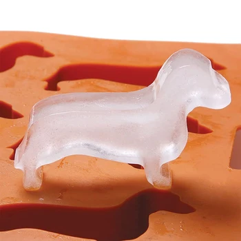Kūrybos Silikono Šuniuką Takso Formos Ledo Kubelių Šokoladas, Slapukas Pelėsių 