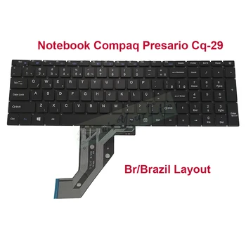CQ29 MUMS LA/lotynų Brazilija Klaviatūros Notebook Compaq Presario Cq-29 PT-BR Pakeisti Klaviatūras PASIDIDŽIAVIMAS-K3946 MB3661022 MB3661027