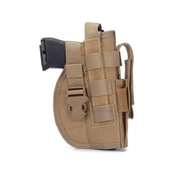 Taktinis Molle Ginklą Dėklas, skirtas Glock 17 19 Beretta M9 P226 Airsoft Pistoletas Dėklas Universalus Juosmens Ginklą Atveju su Žurnalo Dėklas