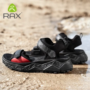 RAX Mens Sporto Sandalai Vasarą Lauko Paplūdimio Sandalai Vyrams Aqua Kelionėse Vandens batai Vyrams Tiekėjų Batai Moterims Žvejybos Greitai Batai