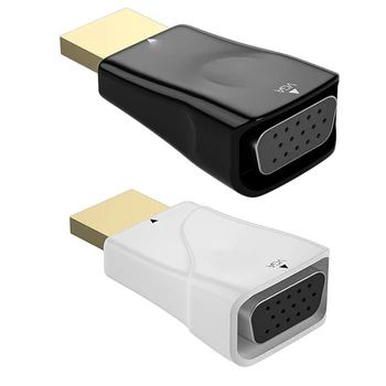 HDMI Suderinamus į VGA Adapteris HD 1080P VGA Išėjimo Keitiklio Jungtis (Set-Top Box Žaidimų Konsolės Tablet Nešiojamas PC Priedai