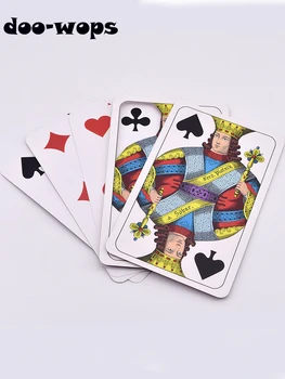 Jumbo Karaliaus Problema Magija Gudrybės Magic Kortų Keitimas Karalius Išnyksta Magia Arti Iliuzija Gudrybė, Rekvizitas, Komedija