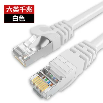 32.65-1583 Kategorijos šešis tinklo kabelis namuose ultra-fine didelės spartos gigabit 5G plačiajuosčio ryšio kompiuterių maršruto ryšio megztinis