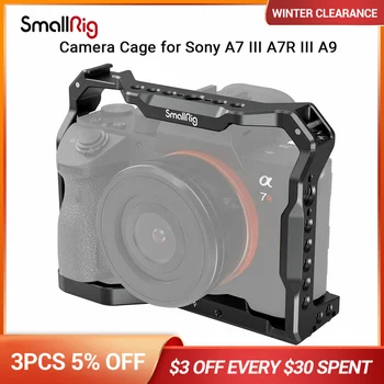 SmallRig Šviesos, Kamera Narve Sony A7 III A7R III A9 Šaltu Batų Kalno Aliuminio Lydinio Narve Įrenginys 