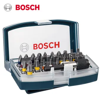 Bosch 32-Gabalas Įrankių Grąžtas, Elektrinis Įrankis Ranka Elektrinis Gręžtuvas Elektrinis Atsuktuvas Juostinėmis Atsuktuvas Bit, Rankinių Įrankių Rinkinys