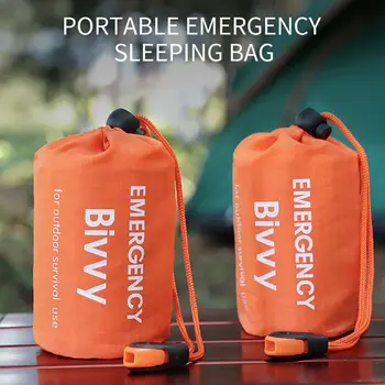 Lauko Avarinė miegmaišį Saugojimo Krepšys Išgyvenimo Įrankius Raišteliu Kišenėje Kempingas Mini Saugojimo Krepšys Kelionės Žygiai