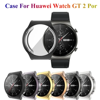 Žiūrėti Atvejais Huawei GT 2 Pro Smart Laikrodžiai Padengti TPU Full Shell GT2 pro Raštas Smart Watch Priedai Ekrano Padengti Atveju