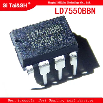10VNT LD7550BBN LD7550 LCD galia chip DIP8 integrinio grandyno