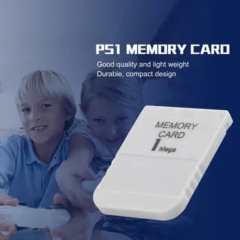 Naujausias Playstation 1 PS1 PSX Žaidimas Usef Atminties Kortelę 1 Mega Atminties Kortelės Praktinių už Prieinamą kainą Balta 1M 1MB Greitas Pristatymas