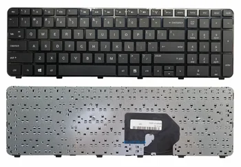 MUMS juodas Naujas HP DV7-6000 DV7-6100 DV7-6200 Nešiojamojo kompiuterio Klaviatūra anglų