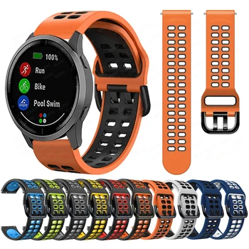 Easyfit Sporto Silikono Dirželis Garmin Vivoactive 4 Juostos Garmin Venu 2 Venu2 / GarminActive Smartwatch Watchband Apyrankė