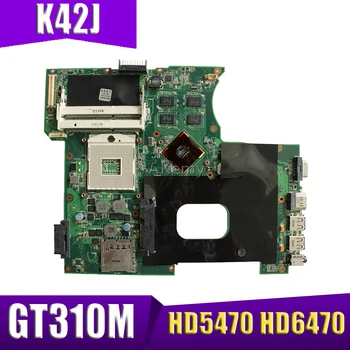 K42J motininę plokštę arba ASUS K42JC K42JR K42JY K42JZ K42JE X42J A42J K42J A40J Nešiojamojo kompiuterio motininės plokštės GT310M HD5470 HD6470 GPU