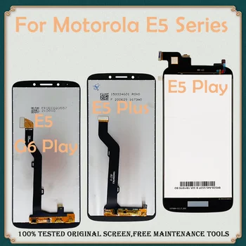 Originalą Motorola Moto E5 E5 Plius XT1924 E5 Žaisti XT1920 XT1921 E5 XT1944-2 XT1944-4 Lcd G6 Žaisti Ekranas Touch Screen Assembl