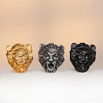 Gyvūnų Liūto Galva Granules Apyrankės Keturių Spalvų 