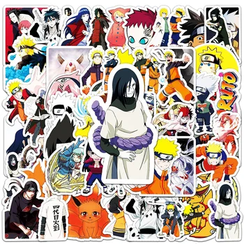 10/30/62pcs Anime Naruto Lipdukai Vaikams Vandeniui Animacinių filmų Lipdukai 