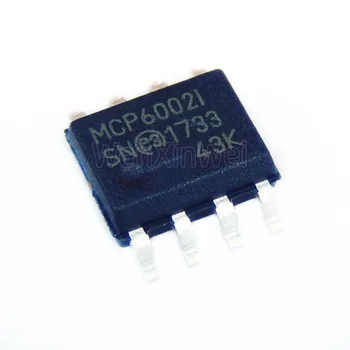 10VNT/DAUG MCP6002-I/SN SOP8 MCP6002ISN SMD MCP6002I SOIC-8 Naujų Ir Originalių IC