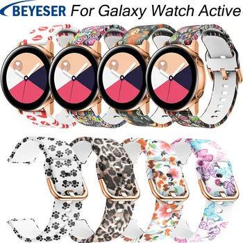Samsung Galaxy Žiūrėti Aktyvus 20mm silikono watchband diržu, Pavarų S2 sporto pakeitimo juostoje 