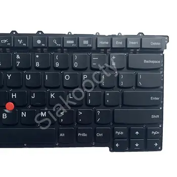 Nauja Klaviatūra JAV Lenovo ThinkPad x1 Carbon 3 2015 Gen 20bs 20bt 3