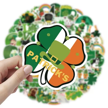 Airija St. Patrick ' s Day Lipdukai Automobilio Nešiojamas Bagažo Telefono Kanceliarinės prekės Lipdukas Vandeniui Grafiti Lipdukas Žaislai, Dovanos 2