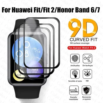 Lenktas Krašto Apsaugos Plėvelė Huawei Honor Band 7 6 Pro Žiūrėti Apsauginė Plėvelė Huawei Žiūrėti Tilptų 2 Žiūrėti Screen Protector