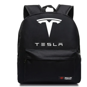 2022 Nauji vyriški laisvalaikio kuprinė Tesla Logotipas kompiuterio notepad daugiafunkcinis Kuprinė W