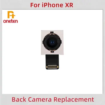 ONETEN Originalus Atgal Galinio vaizdo Kamera, iPhone XR galinė vaizdo Kamera Moduls iPhone XR Pagrindinis Jutiklis Flex Cable for iPhone XR Kamera Pakeitimo