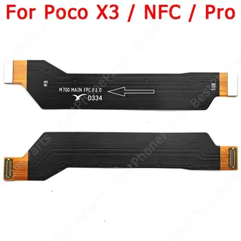 Už Xiaomi Mi Poco X3 NFC Pro Jungtis PCB Plokštės Naujas Originalus Pagrindinės plokštės Flex Kabelis motininės Plokštės Pakeitimo Atsarginės Dalys