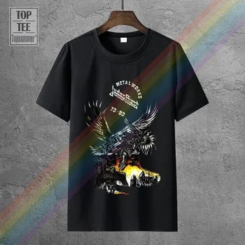 Judas Priest Metalo Darbai Dvipusis T-Shirt S-5Xl Atspausdintas T-Shirt Berniukai Top Marškinėliai Medvilnės Viršuje Tee Pagrindinės Viršūnės