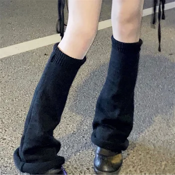 Žiemą Kojų Šildytuvus Moterų Sudegintasis Kojų Šildytuvus Žiemos Prarasti Įkrovos Gyvulių Mergina Vienodus Megztinius Mielas Knee-High Kojų Šildytuvus 4