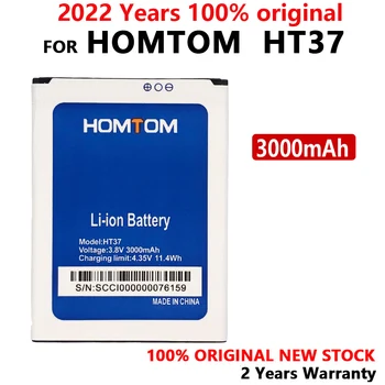 Nauji 100% Originalus 3000mAh HT37 Baterija HOMTOM HT37 / HT37 PRO Atsarginį Telefoną Aukštos Kokybės elementus Su Sekimo Numerį
