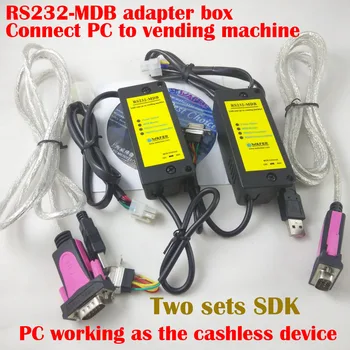 PC MDB adapteris, dėžė, RS232-MDB darbo su bill vykdytojas ir monetos validator esamų automatas prieigos valdiklis