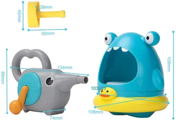 Vonios Žaislas perlinė Vonia Rankiniu būdu kūrėjas, Vonia, Mielas Ryklius ir Krabus Burbulo Vonia Žaislai Vaikams, Burbulas Mašina Vaikams 5