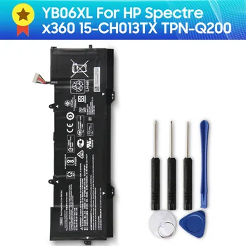 Autentiškas Bateriją YB06XL HSTNN-DB8H HP Spectre x360 15-CH013TX TPN-Q200 Didelės talpos 84.08 Wh 11.55 V 7280mAh