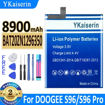 8900mAh YKaiserin Baterija BAT20ZN1296350 už DOOGEE S96/S96 Pro/S96Pro Didelės Talpos Bateria + Kelio NR.