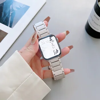 Derva Diržu, Apple Watch Band 44mm 45mm 41mm 38mm 40mm 42mm Pakeisti Riešo Apyrankę Serija 8 7 6 5 4 3 SE Ultra Priedai