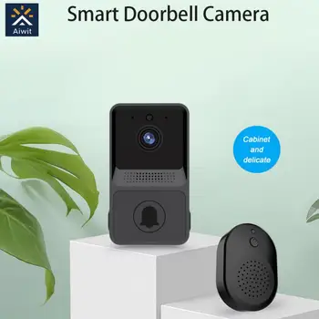 Smart Video Doorbell Lauko Vaizdo Domofonas Smart Doorbell su Wifi Kamera Skaitmeninė Akis Wifi Smart Home Security Apsauga