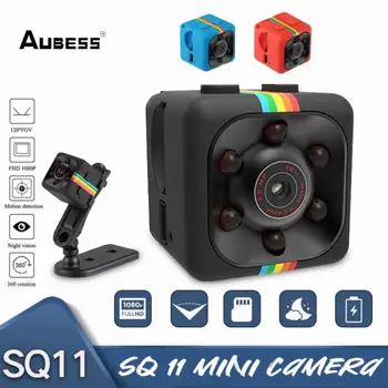 Sq11 FULL HD 1080P Mini Kameros Jutiklis Naktinis Matymas vaizdo Kameros Žiniatinklio Vaizdo Stebėjimo Kamerų Žmogaus Aptikimo Signalizacijos, Namų Apsaugos