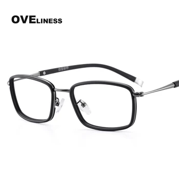 Mados vyriški akinių rėmeliai, Optiniai Akinių Rėmeliai, skirti Vyrų Retro Trumparegystė Recepto akinius korėjos Akinių visiškai akiniai