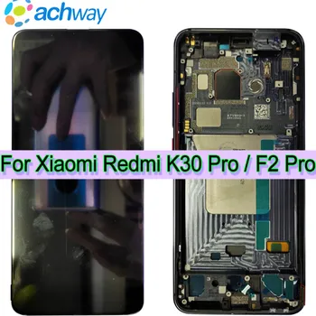 AMOLED / TFT / OLED Už Xiaomi Poco F2 Pro LCD Ekranas Jutiklinis Ekranas skaitmeninis keitiklis Endoprotezų + Rėmas Xiaomi redmi k30 pro LCD